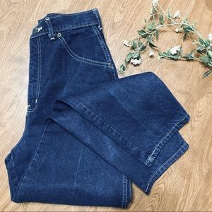 Vintage Unbranded Indigo Hi Rise Denim Jeans